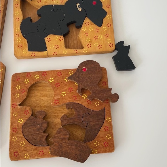Vintage wooden puzzle - Picture 2 of 6